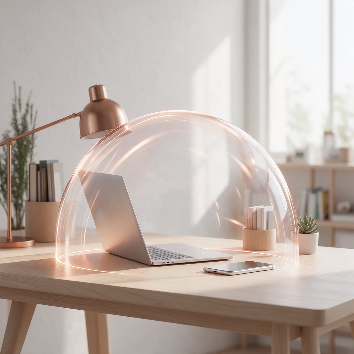 Una cupola di protezione avvolge il computer e lo smartphone dell'ufficio: le minacce rimbalzano e non passano